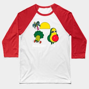 Avocado Summer Body Baseball T-Shirt